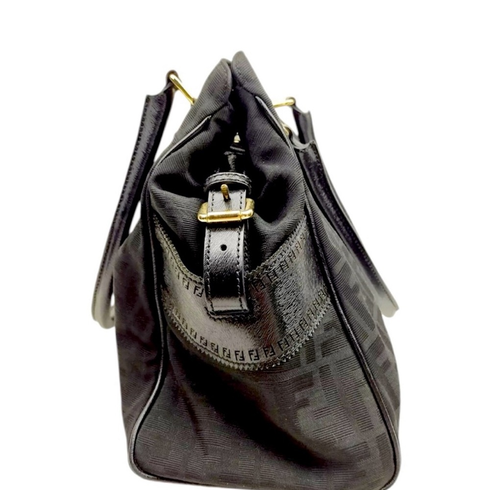 Fendi Zucca hand bag - Picture 3 of 9